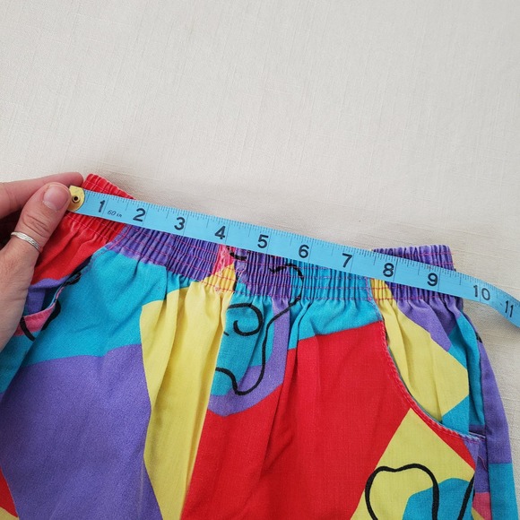Vintage Fun Floral Pants kids 8/10 - Picture 8 of 11
